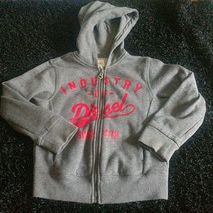 Diesel zip up hoodie